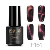 ROSALIND 7ml Cat Eye Series Nail Polish  Nail Art Gel Soak Off Nail Gel Polish Semi Vernis Permanant gel lacuqer 2019 Top