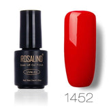 ROSALIND 7ml Matte Top Coat Nail Polish UV LED Nail Gel Polish Semi Vernis Permanent Gel Varnish Solid Color Base Coat