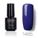 ROSALIND 7ml Matte Top Coat Nail Polish UV LED Nail Gel Polish Semi Vernis Permanent Gel Varnish Solid Color Base Coat