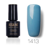 ROSALIND 7ml Matte Top Coat Nail Polish UV LED Nail Gel Polish Semi Vernis Permanent Gel Varnish Solid Color Base Coat