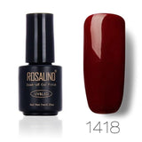 ROSALIND 7ml Matte Top Coat Nail Polish UV LED Nail Gel Polish Semi Vernis Permanent Gel Varnish Solid Color Base Coat