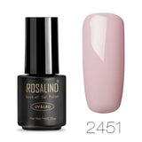 ROSALIND 7ml Nail Gel Polish Noble Purple Color series  Soak-off UV LED lamp Gel Varnish Semi Permanent Nail Lacquer