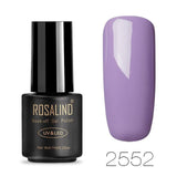 ROSALIND 7ml Nail Gel Polish Noble Purple Color series  Soak-off UV LED lamp Gel Varnish Semi Permanent Nail Lacquer