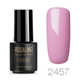 ROSALIND 7ml Nail Gel Polish Noble Purple Color series  Soak-off UV LED lamp Gel Varnish Semi Permanent Nail Lacquer