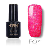 ROSALIND 7ml Nail Gel Polish Rainbow Shimmer R01-29 Gel Nail Polish Nail Art  UV LED Semi Permanent Gel Lacquer