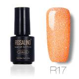 ROSALIND 7ml Nail Gel Polish Rainbow Shimmer R01-29 Gel Nail Polish Nail Art  UV LED Semi Permanent Gel Lacquer