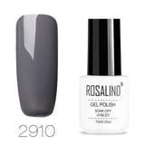 ROSALIND 7ml Nail Polish Pure Nails Art Gel Polish Soak Off Nail Extension Builder Semi Permanent Need Base Primer For Manicure