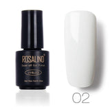 ROSALIND Gel 1 7ML Pure Color 58 Colors 31-58 Gel Nail Polish Semi Permanent Lucky Nail Art UV Manicure Colorful Gel Varnish