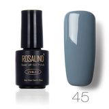 ROSALIND Gel 1 7ml Nail Polish Soak Off Nail Gel Polish Nail Art  UV LED Vernis Semi Permanent gel lacquer