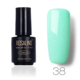 ROSALIND Gel 1 Black Bottle 7ML HOT SALE 29 COLORS Gel Nail Polish Nail Art  UV LED Gel Polish Semi Permanent Varnish