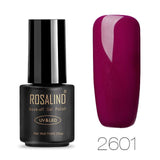 ROSALIND Gel For Nail Polish Set Manicure Top Base Coat UV Gellak Polish Hybrid Color Vernis Semi Permanent Cuticle oil Primer