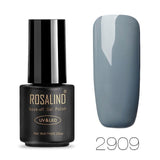 ROSALIND Gel For Nail Polish Set Manicure Top Base Coat UV Gellak Polish Hybrid Color Vernis Semi Permanent Cuticle oil Primer