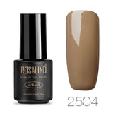 ROSALIND Gel For Nail Polish Set Manicure Top Base Coat UV Gellak Polish Hybrid Color Vernis Semi Permanent Cuticle oil Primer