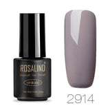 ROSALIND Gel For Nail Polish Set Manicure Top Base Coat UV Gellak Polish Hybrid Color Vernis Semi Permanent Cuticle oil Primer