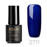 ROSALIND Gel For Nail Polish Set Manicure Top Base Coat UV Gellak Polish Hybrid Color Vernis Semi Permanent Cuticle oil Primer
