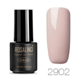 ROSALIND Gel For Nail Polish Set Manicure Top Base Coat UV Gellak Polish Hybrid Color Vernis Semi Permanent Cuticle oil Primer