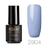 ROSALIND Gel For Nail Polish Set Manicure Top Base Coat UV Gellak Polish Hybrid Color Vernis Semi Permanent Cuticle oil Primer