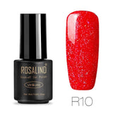 ROSALIND Gel For Nail Polish Set Manicure Top Base Coat UV Gellak Polish Hybrid Color Vernis Semi Permanent Cuticle oil Primer