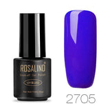 ROSALIND Gel For Nail Polish Set Manicure Top Base Coat UV Gellak Polish Hybrid Color Vernis Semi Permanent Cuticle oil Primer