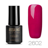 ROSALIND Gel For Nail Polish Set Manicure Top Base Coat UV Gellak Polish Hybrid Color Vernis Semi Permanent Cuticle oil Primer