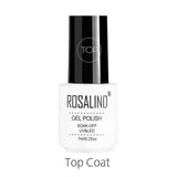 ROSALIND Gel For Nail Polish Set uv 7ML White Bottle Nails Art Gel Soak Off Rainbow Series Set For Manicure Gel Varnish Top Coat