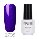 ROSALIND Gel Nail Polish Blue Nail Primer Top Coat Hybrid Nails Art Accessoires Varnishes Vernis UV Gel Polish all for manicure