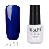 ROSALIND Gel Nail Polish Blue Nail Primer Top Coat Hybrid Nails Art Accessoires Varnishes Vernis UV Gel Polish all for manicure