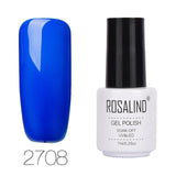 ROSALIND Gel Nail Polish Blue Nail Primer Top Coat Hybrid Nails Art Accessoires Varnishes Vernis UV Gel Polish all for manicure