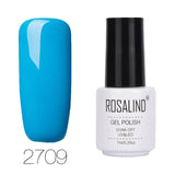 ROSALIND Gel Nail Polish Blue Nail Primer Top Coat Hybrid Nails Art Accessoires Varnishes Vernis UV Gel Polish all for manicure