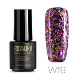 ROSALIND Gel Nail Polish Hybrid Nails Soak-Off Vernis Semi Permanent UV Top Coat Nail Art All For Manicure Gel Polish Varnish