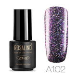 ROSALIND Gel Nail Polish Hybrid Nails Soak-Off Vernis Semi Permanent UV Top Coat Nail Art All For Manicure Gel Polish Varnish