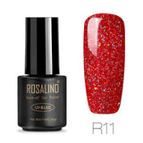 ROSALIND Gel Nail Polish Hybrid Nails Soak-Off Vernis Semi Permanent UV Top Coat Nail Art All For Manicure Gel Polish Varnish