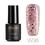 ROSALIND Gel Nail Polish Hybrid Nails Soak-Off Vernis Semi Permanent UV Top Coat Nail Art All For Manicure Gel Polish Varnish