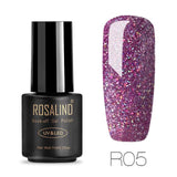 ROSALIND Gel Nail Polish Hybrid Nails Soak-Off Vernis Semi Permanent UV Top Coat Nail Art All For Manicure Gel Polish Varnish