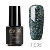 ROSALIND Gel Nail Polish Hybrid Nails Soak-Off Vernis Semi Permanent UV Top Coat Nail Art All For Manicure Gel Polish Varnish