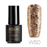 ROSALIND Gel Nail Polish Hybrid Nails Soak-Off Vernis Semi Permanent UV Top Coat Nail Art All For Manicure Gel Polish Varnish