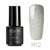 ROSALIND Gel Nail Polish Hybrid Nails Soak-Off Vernis Semi Permanent UV Top Coat Nail Art All For Manicure Gel Polish Varnish