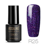 ROSALIND Gel Nail Polish Hybrid Nails Soak-Off Vernis Semi Permanent UV Top Coat Nail Art All For Manicure Gel Polish Varnish