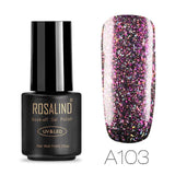 ROSALIND Gel Nail Polish Hybrid Nails Soak-Off Vernis Semi Permanent UV Top Coat Nail Art All For Manicure Gel Polish Varnish