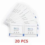 ROSALIND Gel Nail Polish Remover Lint-Free Wipes Nail Art 100Pcs/set All for Manicure Easy degreaser for Nails Gel polish Remove