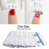 ROSALIND Gel Nail Polish Remover Lint-Free Wipes Nail Art 100Pcs/set All for Manicure Easy degreaser for Nails Gel polish Remove