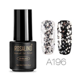 ROSALIND Gel Nail polish Nails Gel Primer Semi Permanent Top Coat UV 7ML Colors All for manicure Hybrid Nail Art Gel Polish