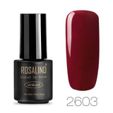 ROSALIND Gel Nail polish Nails Gel Primer Semi Permanent Top Coat UV 7ML Colors All for manicure Hybrid Nail Art Gel Polish