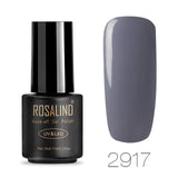 ROSALIND Gel Nail polish Nails Gel Primer Semi Permanent Top Coat UV 7ML Colors All for manicure Hybrid Nail Art Gel Polish