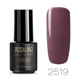 ROSALIND Gel Nail polish Nails Gel Primer Semi Permanent Top Coat UV 7ML Colors All for manicure Hybrid Nail Art Gel Polish