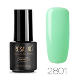 ROSALIND Gel Polish 7ML Soak Off Hybrid Gel Lacquer Semi Permanent Vernis Primer All For Manicure uv gel nail polish Nail Art