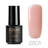 ROSALIND Gel Polish 7ML Soak Off Hybrid Gel Lacquer Semi Permanent Vernis Primer All For Manicure uv gel nail polish Nail Art