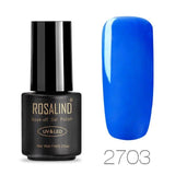 ROSALIND Gel Polish 7ML Soak Off Hybrid Gel Lacquer Semi Permanent Vernis Primer All For Manicure uv gel nail polish Nail Art