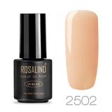 ROSALIND Gel Polish 7ML Soak Off Hybrid Gel Lacquer Semi Permanent Vernis Primer All For Manicure uv gel nail polish Nail Art