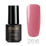 ROSALIND Gel Polish 7ML Soak Off Hybrid Gel Lacquer Semi Permanent Vernis Primer All For Manicure uv gel nail polish Nail Art